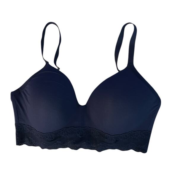 NWOT Natori 723154 Bliss Perfection Contour Soft Cup Midnight Navy– Sz 36DD - Picture 5 of 9